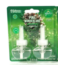 1 Glade PlugIns 1.34 Oz Limited Edition Pine Wonderland 2 Ct Scented Oil Refills - £17.57 GBP