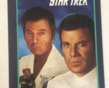 Star Trek  Trading Card Vintage 1991 #133 William Shatner Deforest Kelley - $1.97
