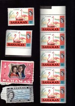 Stamps - Bahamas Postage Stamps - Lot of 9 Vintage Stamps - £3.99 GBP