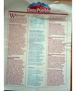 Taos Pueblo A Thousand Years Of Tradition New Mexico Flier - £1.56 GBP