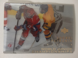 1996-97 Upper Deck Ice #143 Andrei Petrunin Russia World Junior Hockey Card - £0.77 GBP