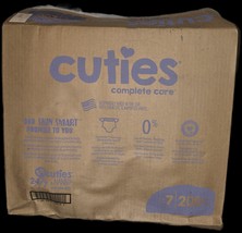 Case of Cuties Premium Baby Diapers Size 7 (200 Diapers Per Case) - $55.00