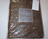 1 Croscill Jovanna Chocolate Frame Truffle Euro sham NEW - £32.69 GBP