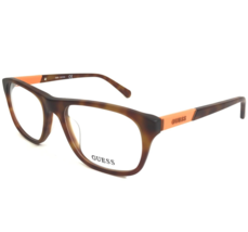 GUESS Brille Rahmen GU1866 052 Brown Schildplatt Orange Quadratisch 53-18-145 - £32.20 GBP