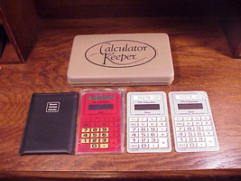 Educator Basic Overhead Calculator with Sleeve and Calculator Keeper Case - $9.95