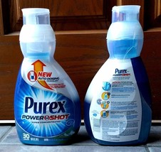 2 Purex PowerShot Mountain Breeze Liquid Laundry Detergent 60 loads 30 oz ea Lot - £19.30 GBP