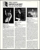 Billy Sheehan at age 29 best new talent 1982 article Joseph LoDuca John ... - $4.23
