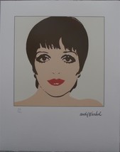 Andy Warhol Liza Minnelli Lithograph - $990.00