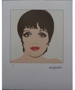 Andy Warhol Liza Minnelli Lithograph - $1,090.00