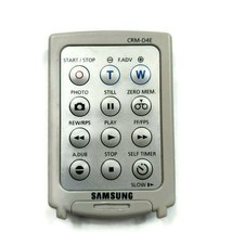 Genuine Samsung Camcorder Remote Control CRM-D4E Tested Working - $19.80
