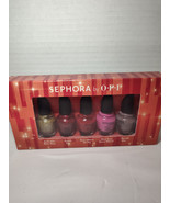 Sephora by OPI Nail Polish Gift Set - Five (5) 3.75ml 1/8oz Nail Polishe... - $16.82