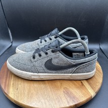 Nike SB Portmore 2 Solar Canvas Mens Size 8 Shoes Grey Black Low Top Sne... - $29.69