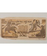 1951 North Vietnamese 100 Dong Note Communist Vietnam Pick#35 - $52.51