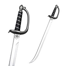 Munetoshi Foam Classic Caribbean Pirate Cutlass Sword Bow Guard Costume Cosplay  - £11.45 GBP