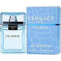 Versace Man Eau Fraiche By Gianni Versace (Men) - Edt 0.17 Oz Mini - £14.38 GBP
