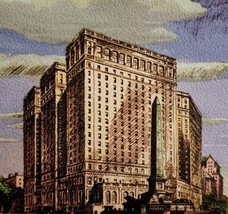 Statler Hotel Buffalo Postcard New York Delaware Avenue c1940-60s PCBG1B - £15.71 GBP