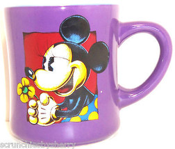 Disney Minnie Mouse Coffee Mug Cup Purple - £19.62 GBP