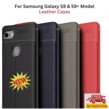 Shockproof Leather Back Case Cover for Samsung Galaxy S9 S9 Plus Slim Fit - $3.73+