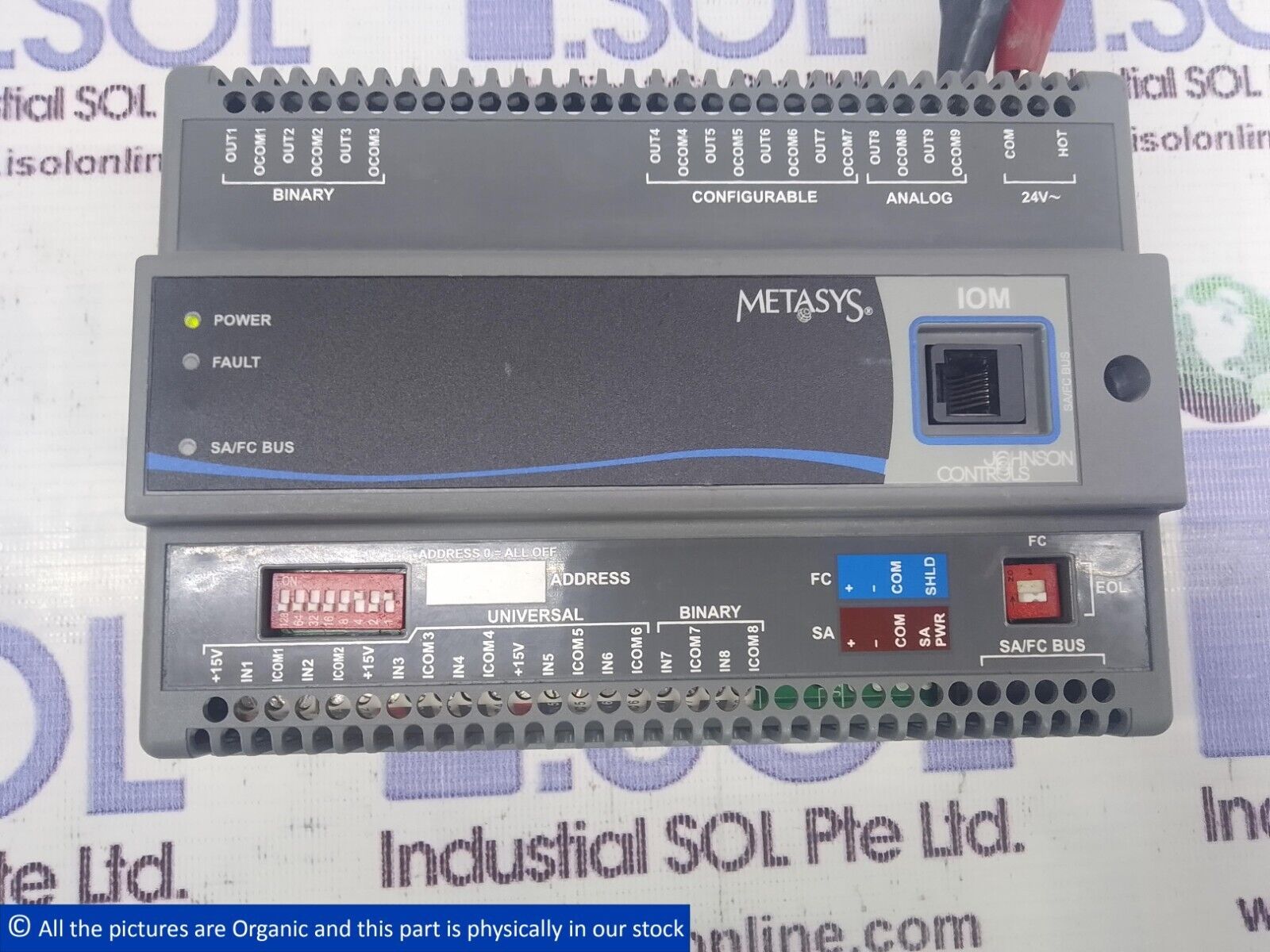 Johnson Controls METASYS IOM MS-IOM4710-0 Rev G S/W Ver 4.0 w/ MS-IOB471... - $389.00