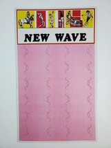 Vintage 1980&#39;s Empty sunglasses Store Display Easel-back &quot;New Wave&quot;  Snowmobile - £12.45 GBP