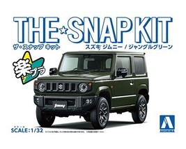 The☆Snap Kit 1/32 Suzuki Jimny (Jungle Green) [No.08-B] (Plastic model) Toy - £21.06 GBP