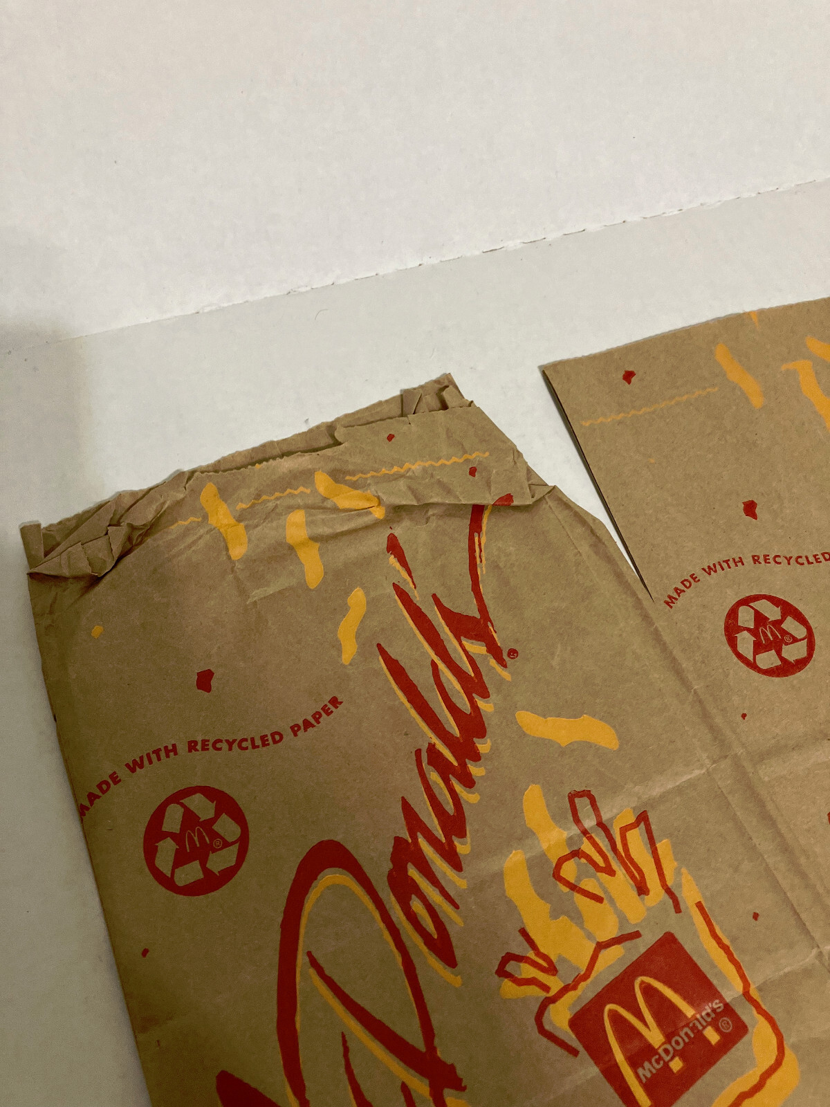 McDonald' vintage paper bag lot Batman Returns McGrilled chicken dream team bags Item image 6