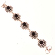 Black Onyx Gemstone Handmade Fashion Ethnic Gifted Bracelet Jewelry 7-8&quot; SA 822 - £5.16 GBP