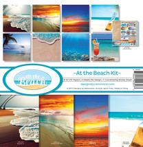 Reminisce Collection Kit 12&quot;X12&quot;-At The Beach - £16.93 GBP