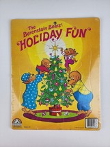 1988 The Berenstain Bears Holiday Fun Wooden Puzzle New Sealed Christmas... - $19.79