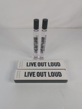 Avon Live Out Loud Eau De Parfum Travel Size Spray 0.3 fl oz NIB LOT OF 2 - $18.99
