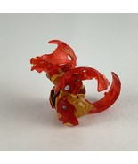Bakugan Evolutions True Metal Pyrus Dragonoid Platinum Series Figure Toy... - $275.55 MXN