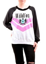 WILDFOX Womens Sweater Kim&#39;s WF Academy Multicolor Size M - £31.56 GBP