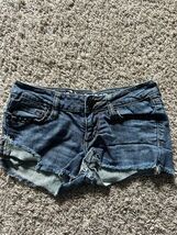 B Hermosa Women Denim Cutoff  Frayed Jean Shorts Hermosa Size 0 Studded ... - $145.98 MXN