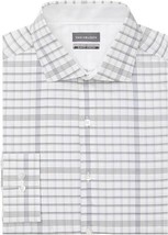 Van Heusen Men&#39;s Dress Shirt Even Temp Never Tuck, Lake, 17&quot;-17.5&quot; Neck 32&quot;-33&quot; - £39.68 GBP