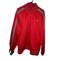 The North Face A5 Series Track Jacket Mens Extra Large Red Gray Full Zip Up XL - $26.58