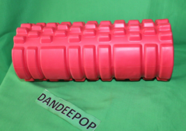 Master Of Muscle Portable Red Deep Tissue Massage Foam Roller - £31.64 GBP