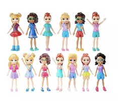 Polly Pocket Doll With Trendy Outfit 2018 Measures Approx. 3.5&quot; Tall 1 Doll - $13.99