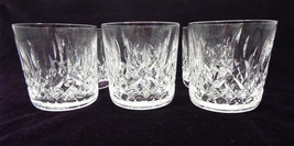 Signed Waterford Crystal Lismore Old Fashioned Glasses Set of Six (6) - £338.16 GBP