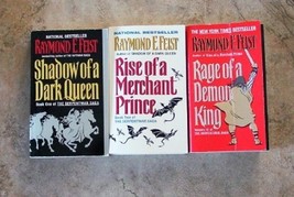 3 Serpentwar Saga Books 1, 2, 3 - RAYMOND E. FEIST-Fantasy Vintage PBs - $19.99