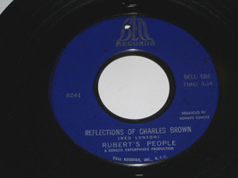 Rubert&#39;s People Reflections Of Charles Brown Hold On 45 Rpm Record Bell Label - £52.20 GBP