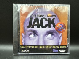 PC You Don&#39;t Know Jack Vol 2 (Windows, Mac, CDROM, Sierra) BRAND NEW SEALED - £13.32 GBP