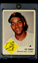 1963 Fleer #23 Vic Powers Minnesota Twins Vintage Baseball Card - $7.64