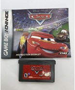 Disney&#39;s Cars Nintendo Gameboy Advance GBA Game Tested Working - £6.07 GBP