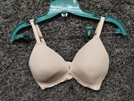 DKNY Bra Women Small Beige Wireless T Shirt - $7.76
