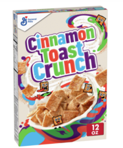 Original Cinnamon Toast Crunch Breakfast Cereal;  12 OZ Cereal Box(D0102H5H5SX.) - £17.48 GBP