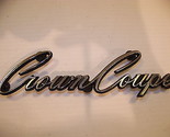 1968 CHRYSLER IMPERIAL CROWN COUPE EMBLEM OEM #2483445 STUD STYLE - $112.48