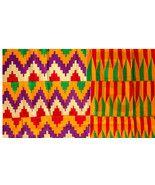 Kente Handwoven Cloth Asante Kente Ghana Kente African Art 6 yards - $6,887.90 MXN