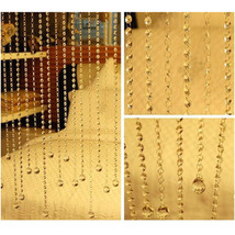 10pcs 20&quot; Acrylic Crystal Beads Garland Chandelier Hanging Wedding Party... - £18.34 GBP