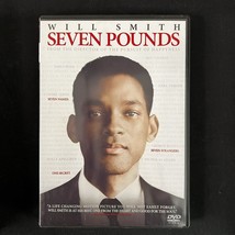 Seven Pounds DVD 2008 Will Smith Rosario Dawson Woody Harrelson Michael Ealy - £3.93 GBP