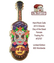 Hard Rock Cafe 2013 Orlando Day of the Dead Trading Pin 72757 - £11.95 GBP